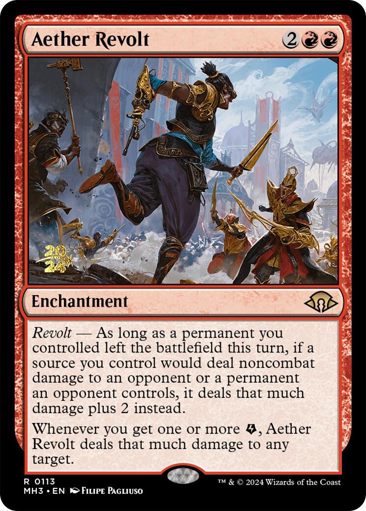 Aether Revolt [Modern Horizons 3 Prerelease Promos] | I Want That Stuff Brandon