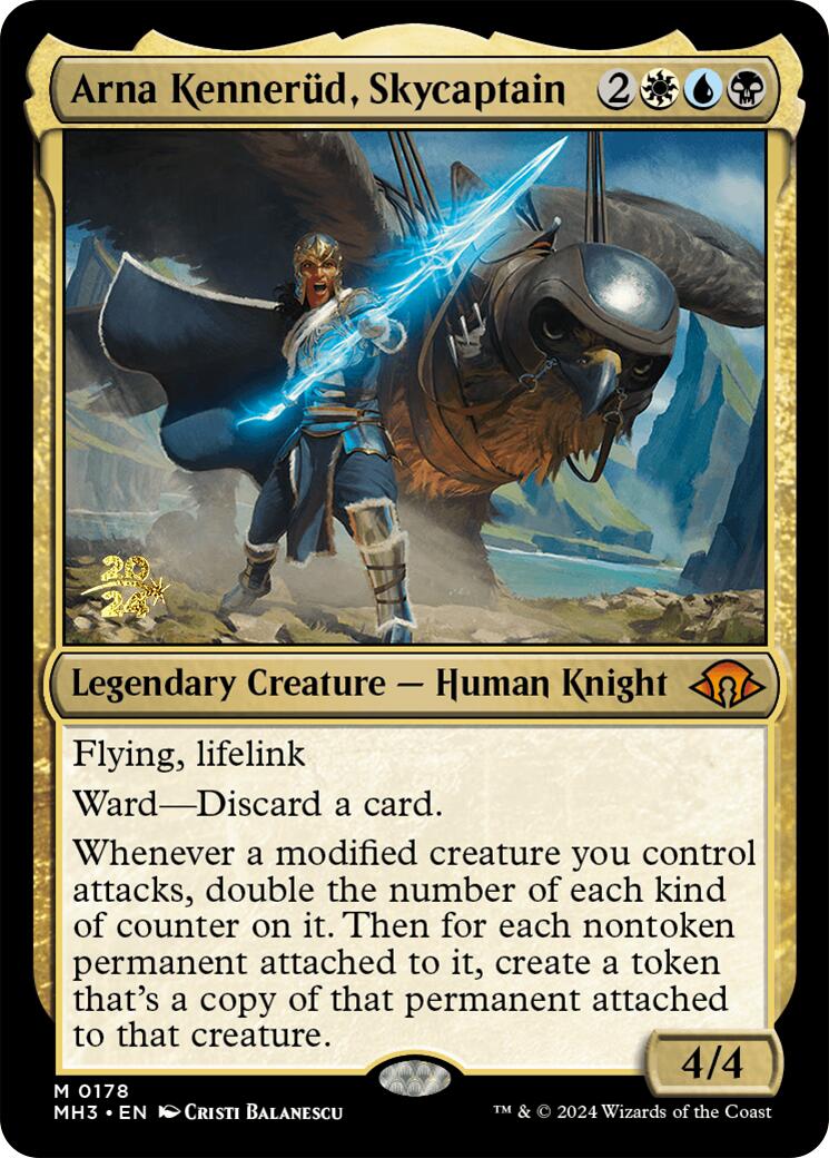 Arna Kennerud, Skycaptain [Modern Horizons 3 Prerelease Promos] | I Want That Stuff Brandon