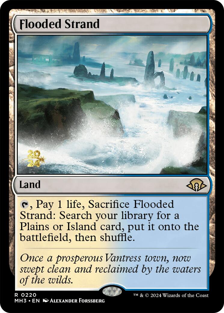 Flooded Strand [Modern Horizons 3 Prerelease Promos] | I Want That Stuff Brandon