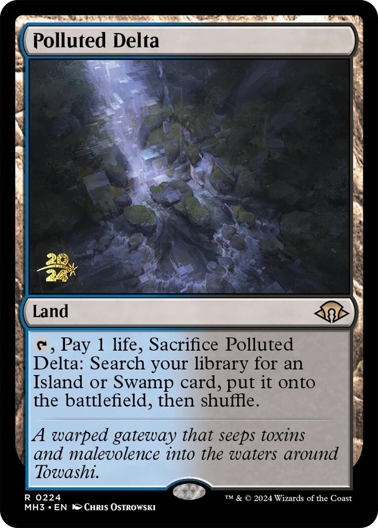 Polluted Delta [Modern Horizons 3 Prerelease Promos] | I Want That Stuff Brandon