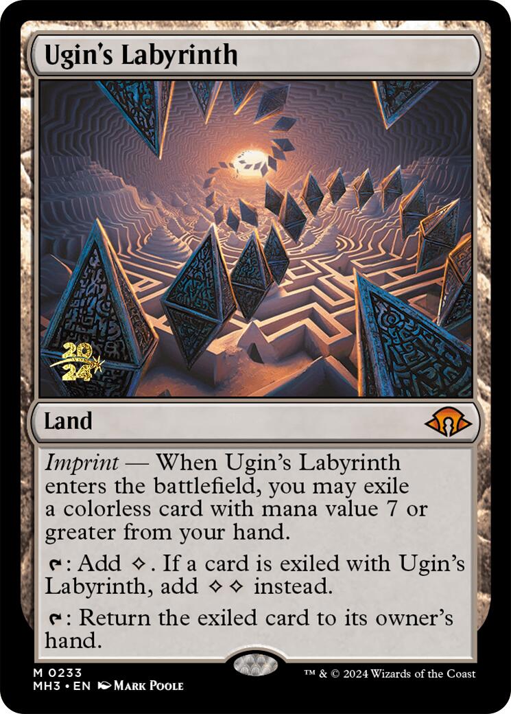 Ugin's Labyrinth [Modern Horizons 3 Prerelease Promos] | I Want That Stuff Brandon