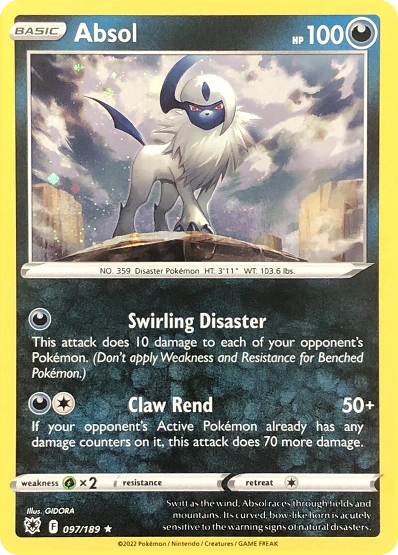 Absol (097/189) (Cosmos Holo) [Miscellaneous Cards] | I Want That Stuff Brandon