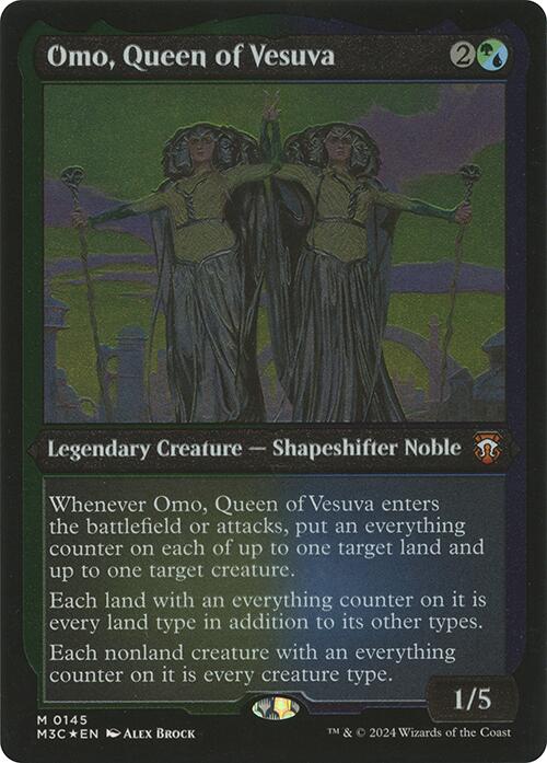 Omo, Queen of Vesuva (Display Commander) [Modern Horizons 3 Commander] | I Want That Stuff Brandon