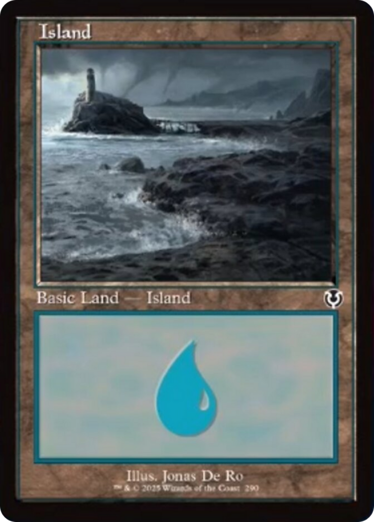 Island (290) (Retro Frame) [Innistrad Remastered] | I Want That Stuff Brandon