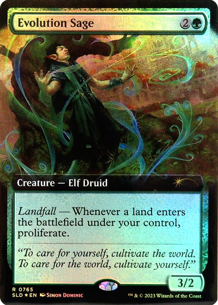 Evolution Sage (Extended Art) [Secret Lair Drop Series] | I Want That Stuff Brandon