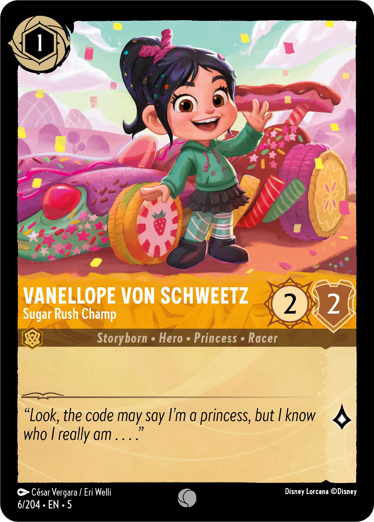 Vanellope von Schweetz - Sugar Rush Champ (6/204) [Shimmering Skies] | I Want That Stuff Brandon