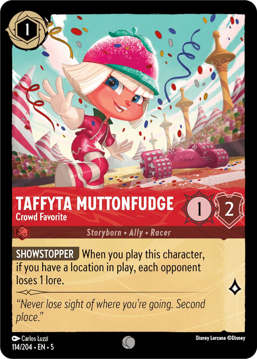 Taffyta Muttonfudge - Crowd Favorite (114/204) [Shimmering Skies] | I Want That Stuff Brandon