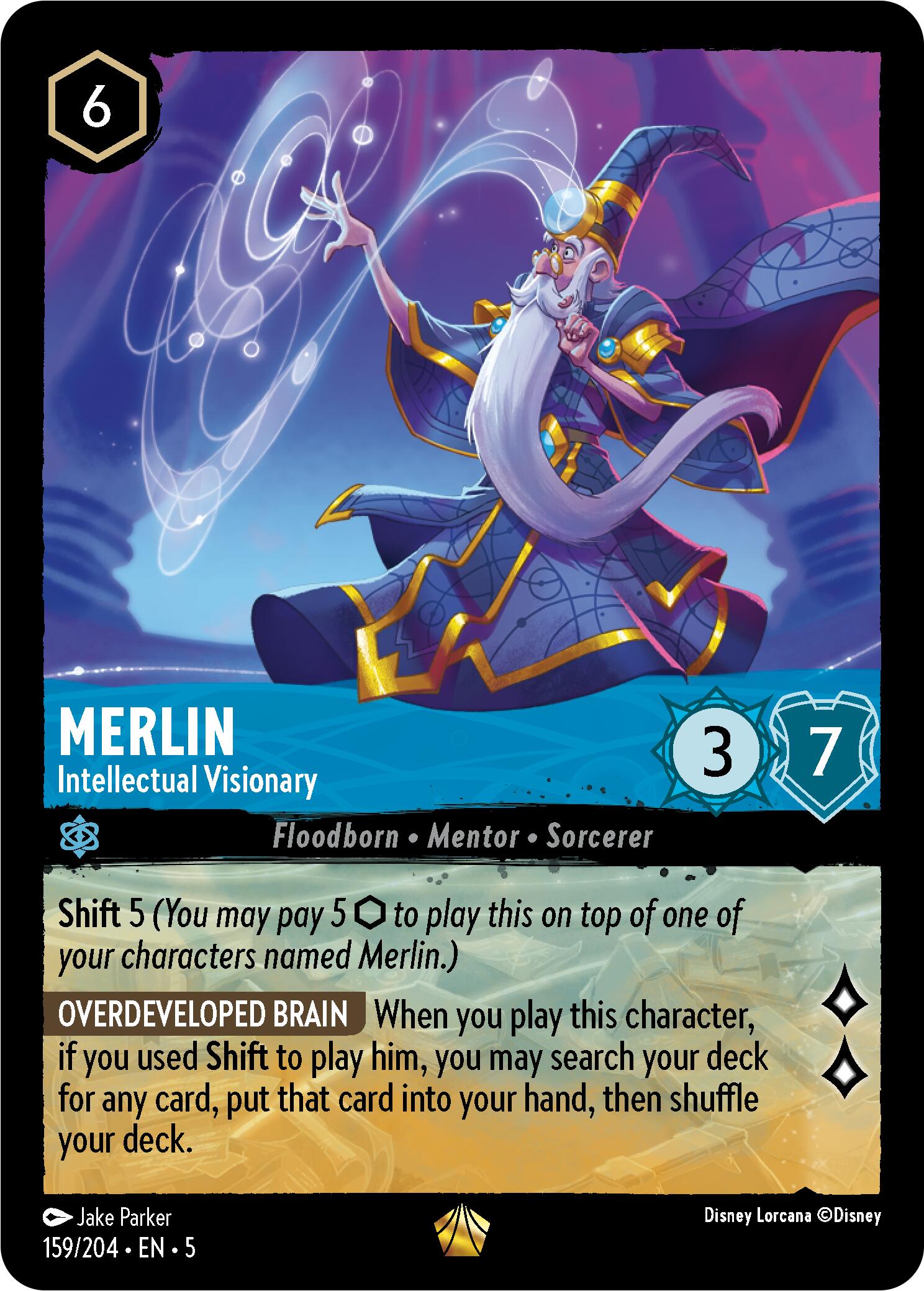 Merlin - Intellectual Visionary (159/204) [Shimmering Skies] | I Want That Stuff Brandon