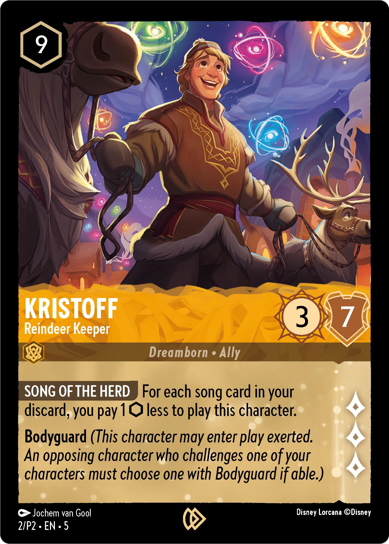 Kristoff - Reindeer Keeper (2) [Promo Cards] | I Want That Stuff Brandon