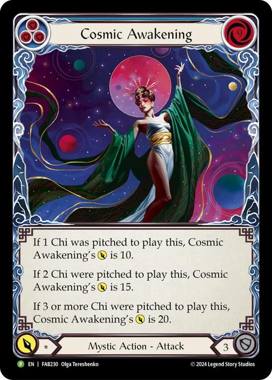 Cosmic Awakening [MST076] (Promo)  Cold Foil | I Want That Stuff Brandon