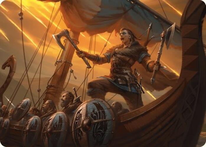 Eivor, Battle-Ready Art Card [Assassin's Creed Art Series] | I Want That Stuff Brandon