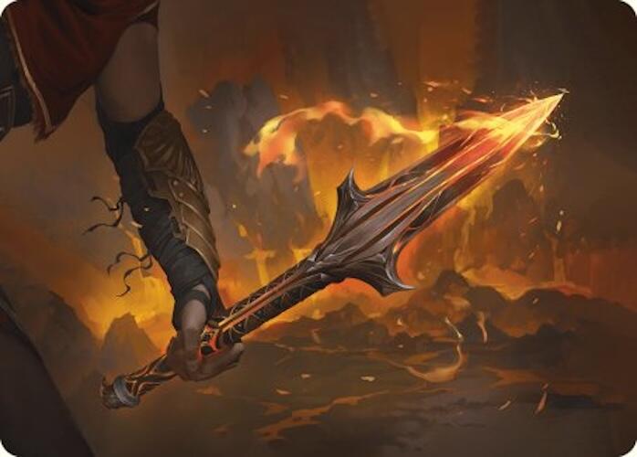 The Spear of Leonidas Art Card [Assassin's Creed Art Series] | I Want That Stuff Brandon