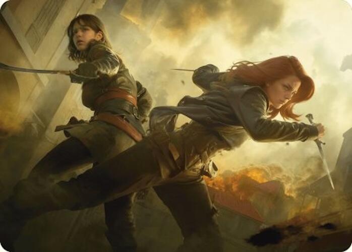 Mary Read and Anne Bonny Art Card [Assassin's Creed Art Series] | I Want That Stuff Brandon