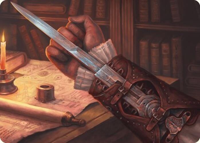 Hidden Blade Art Card [Assassin's Creed Art Series] | I Want That Stuff Brandon
