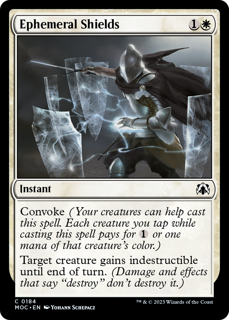 Ephemeral Shields [March of the Machine Commander] | I Want That Stuff Brandon