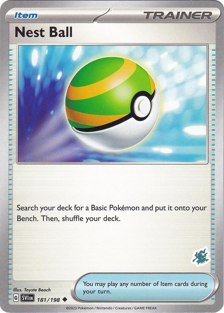 Nest Ball (181/198) (Darkrai Deck) [Battle Academy 2024] | I Want That Stuff Brandon