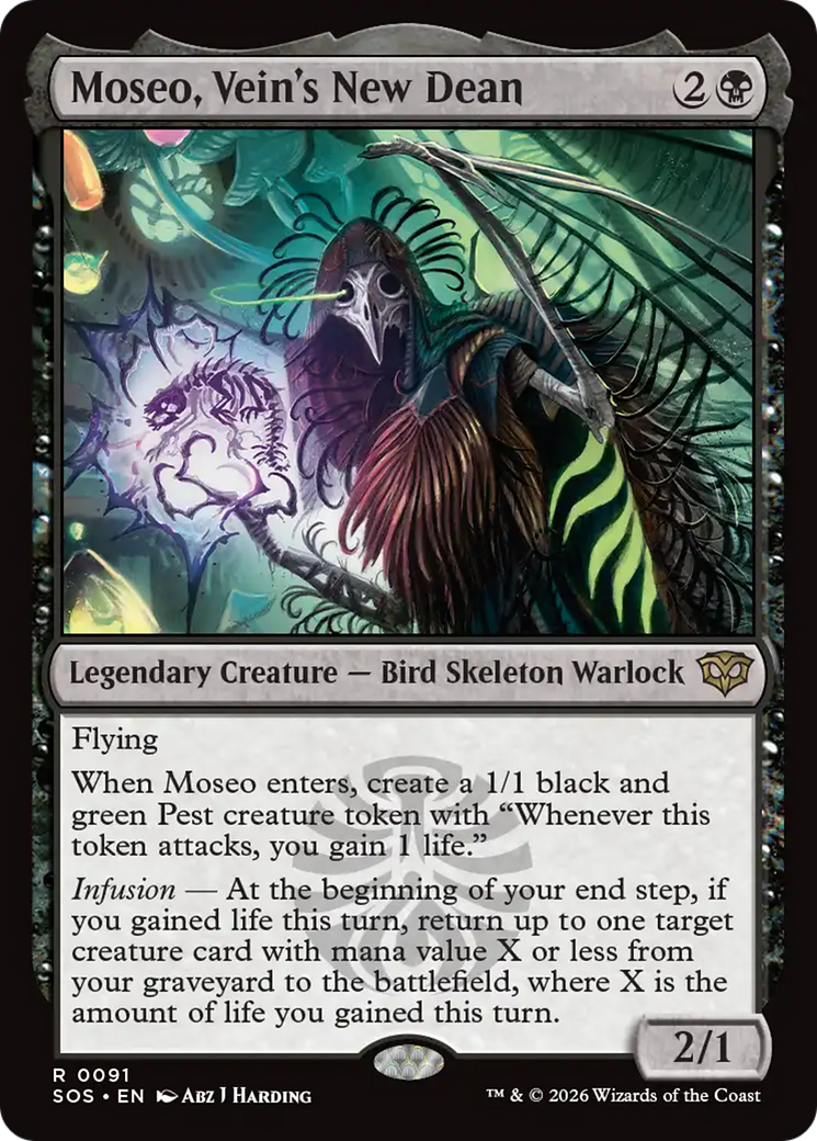 Moseo, Vein's New Dean [Secrets of Strixhaven] | I Want That Stuff Brandon