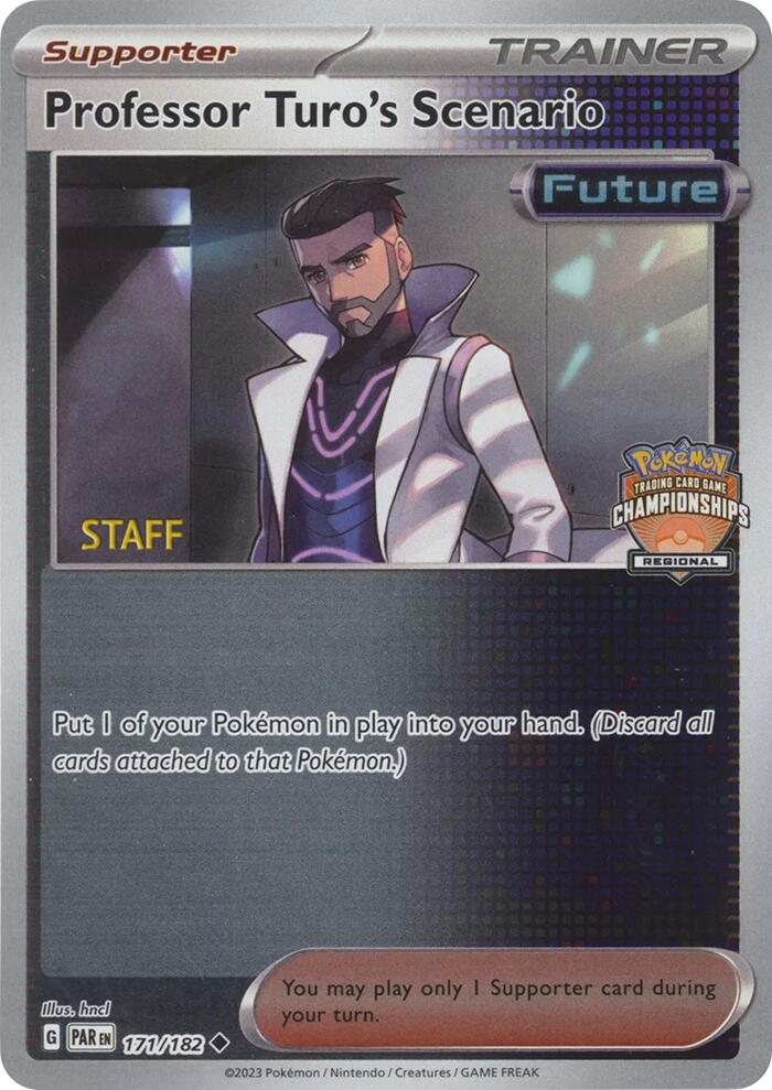 Professor Turo's Scenario (171/182) (2023 Regional Championships Staff) [League & Championship Cards] | I Want That Stuff Brandon