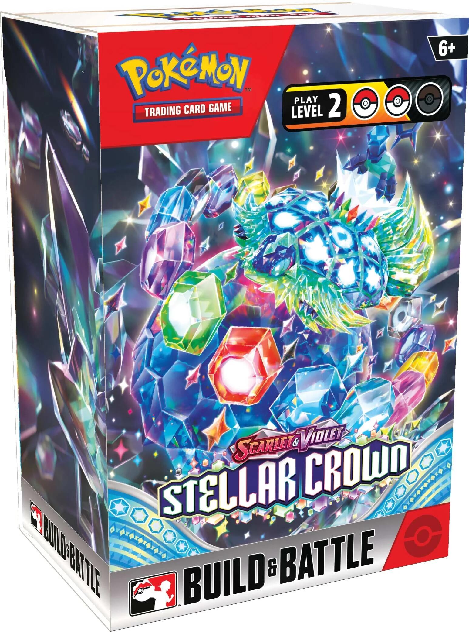Scarlet & Violet: Stellar Crown - Build and Battle Box | I Want That Stuff Brandon