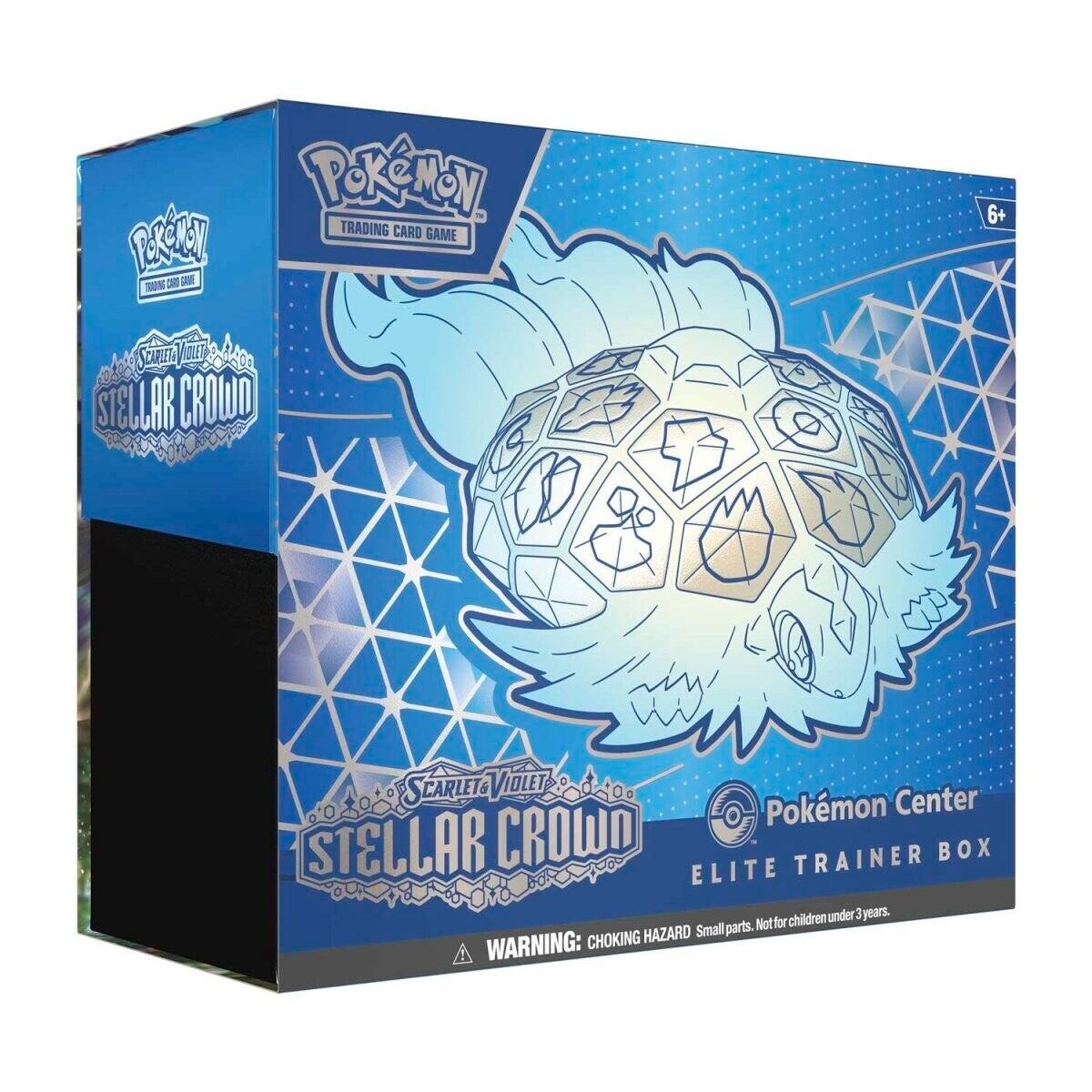 Scarlet & Violet: Stellar Crown - Elite Trainer Box (Pokemon Center Exclusive) | I Want That Stuff Brandon