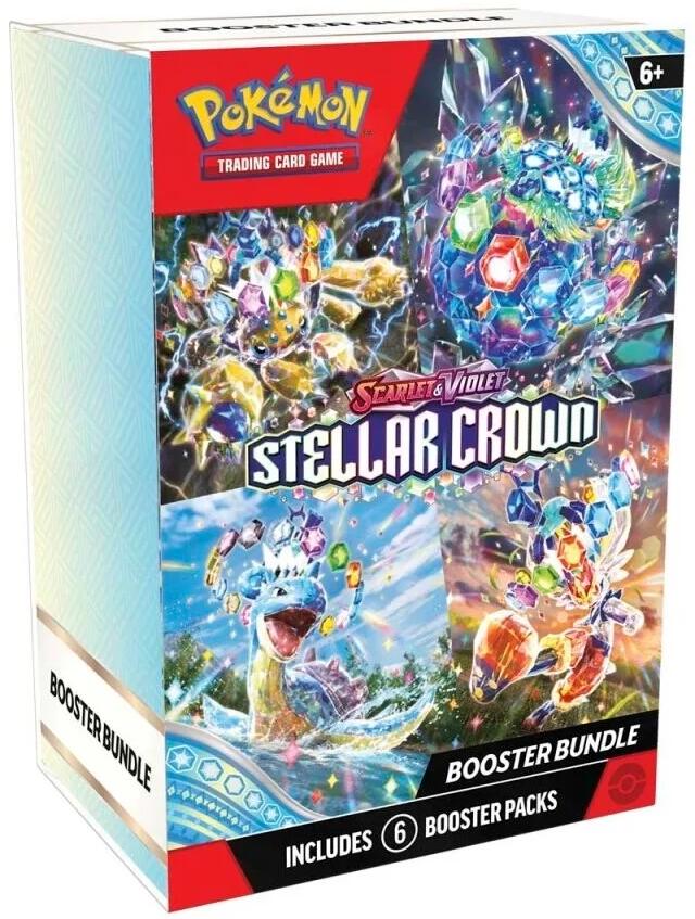 Scarlet & Violet: Stellar Crown - Booster Bundle | I Want That Stuff Brandon