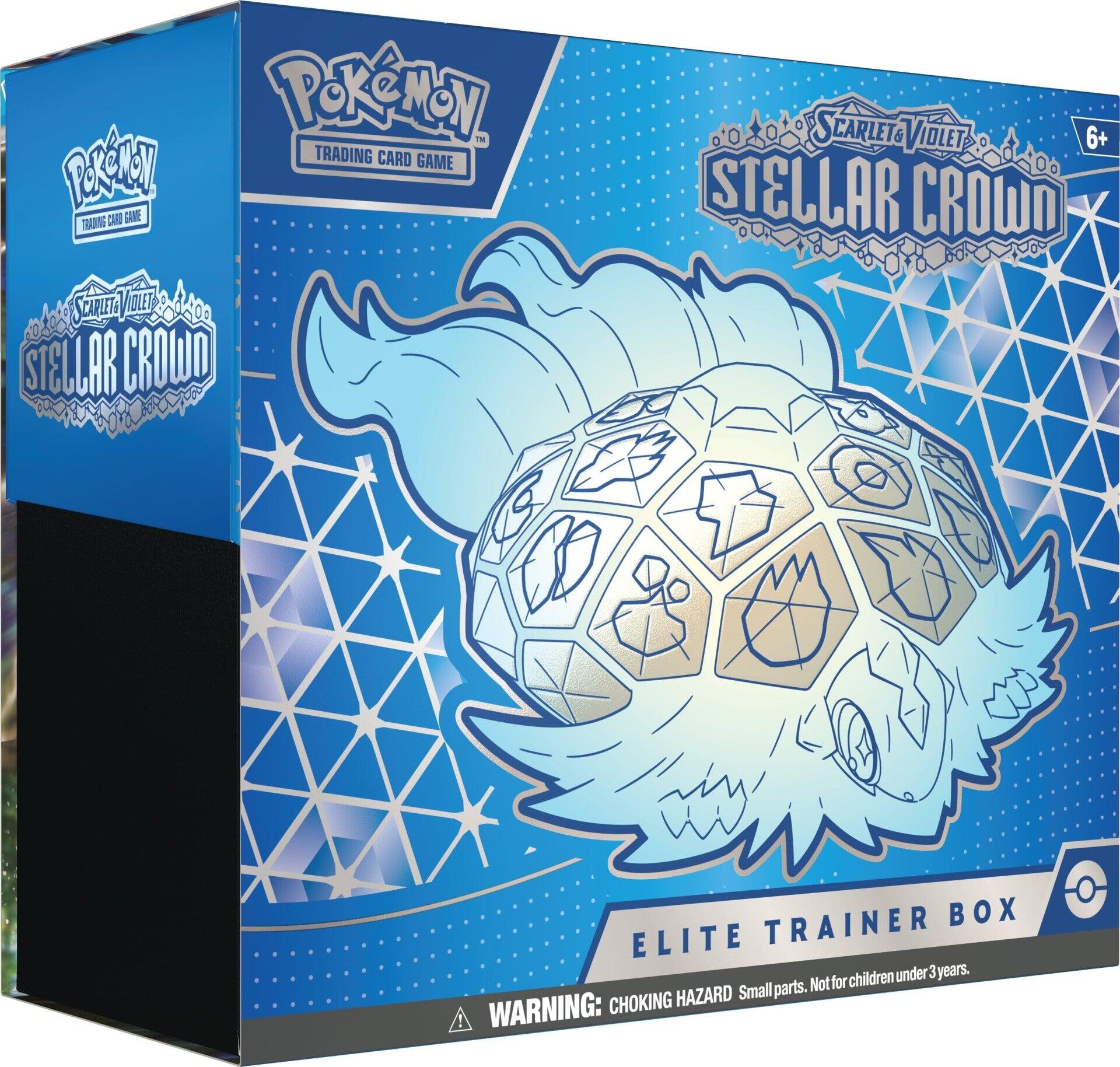 Scarlet & Violet: Stellar Crown - Elite Trainer Box | I Want That Stuff Brandon