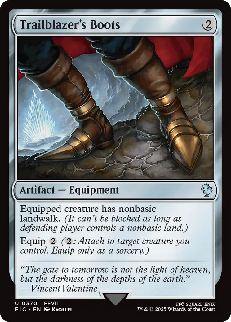 Trailblazer's Boots [FINAL FANTASY Commander] | I Want That Stuff Brandon