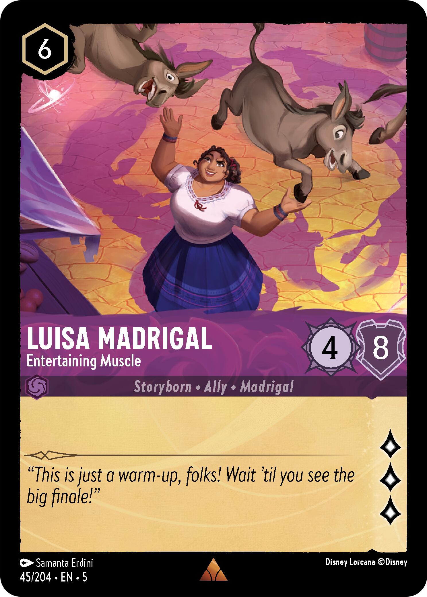 Luisa Madrigal - Entertaining Muscle (45/204) [Shimmering Skies] | I Want That Stuff Brandon