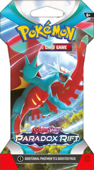 Scarlet & Violet: Paradox Rift - Sleeved Booster Pack | I Want That Stuff Brandon
