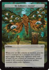 My Followers Ascend (Full Art) [Duskmourn: Archenemy] | I Want That Stuff Brandon