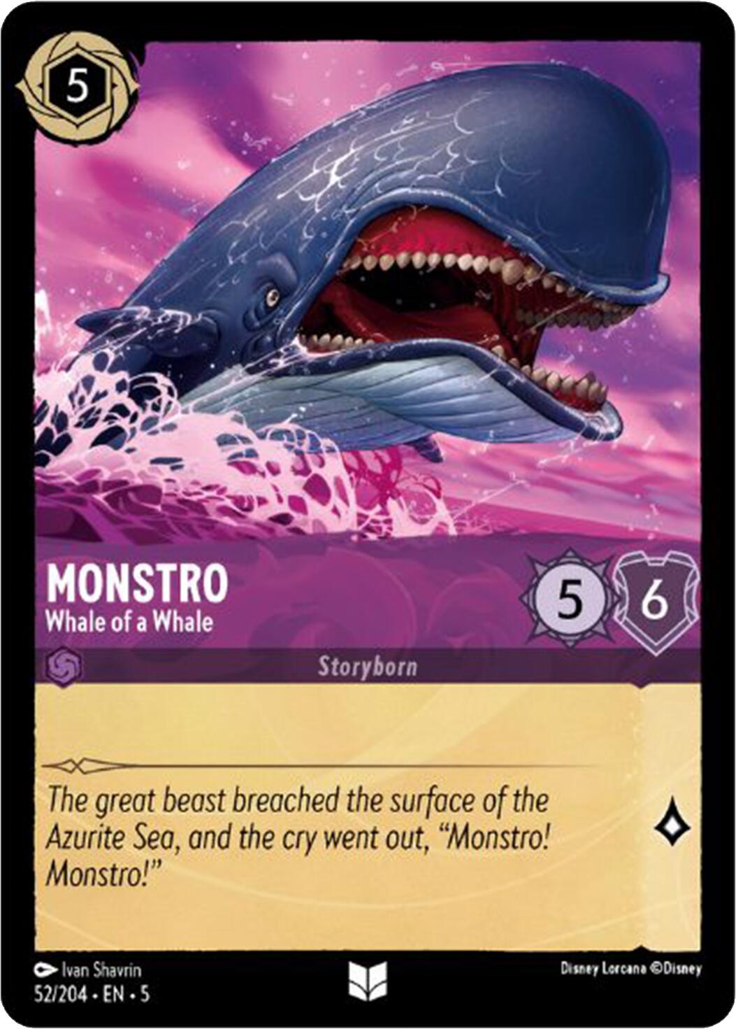 Monstro - Whale of a Whale (52/204) [Shimmering Skies] | I Want That Stuff Brandon