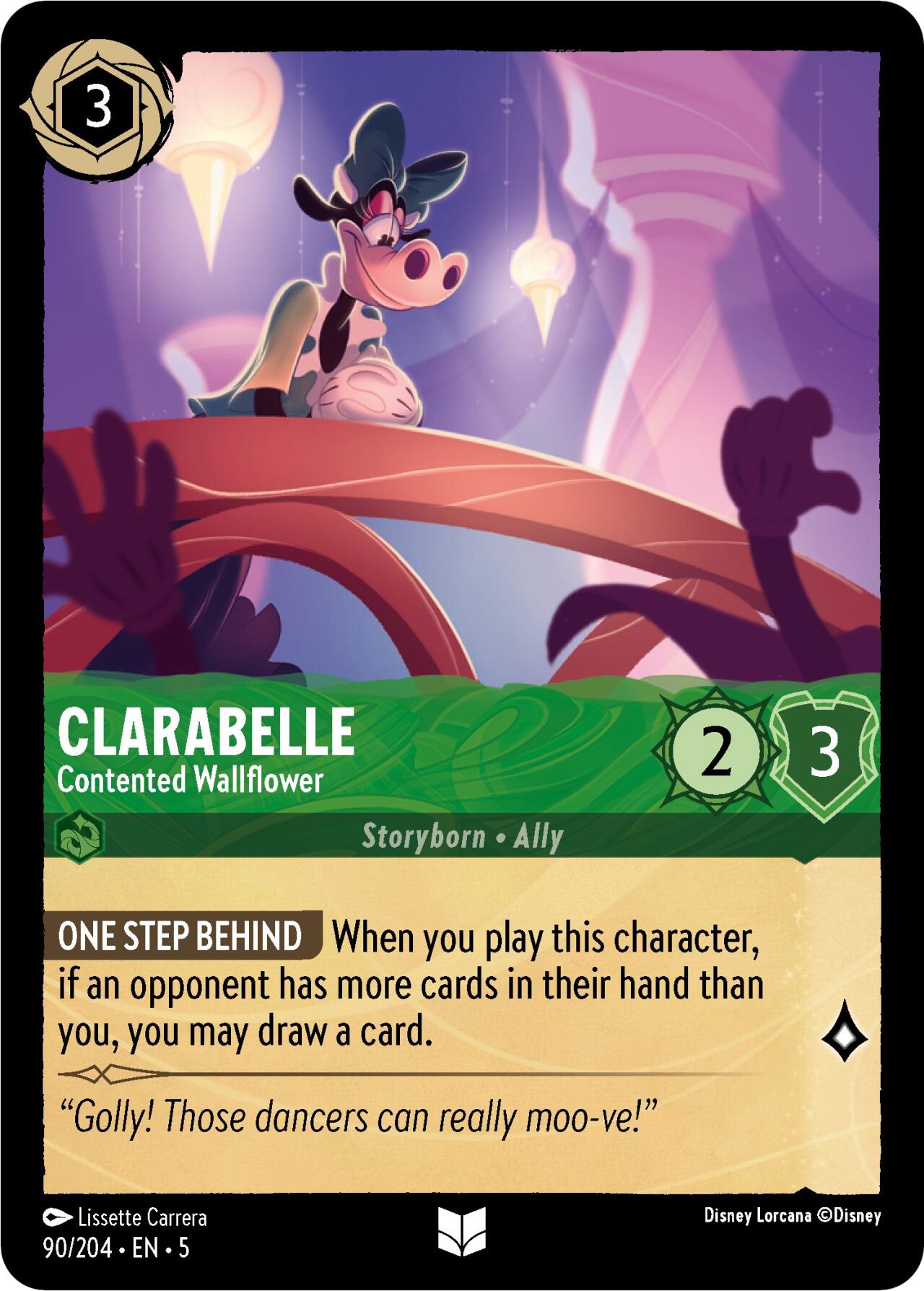 Clarabelle - Contented Wallflower (90/204) [Shimmering Skies] | I Want That Stuff Brandon