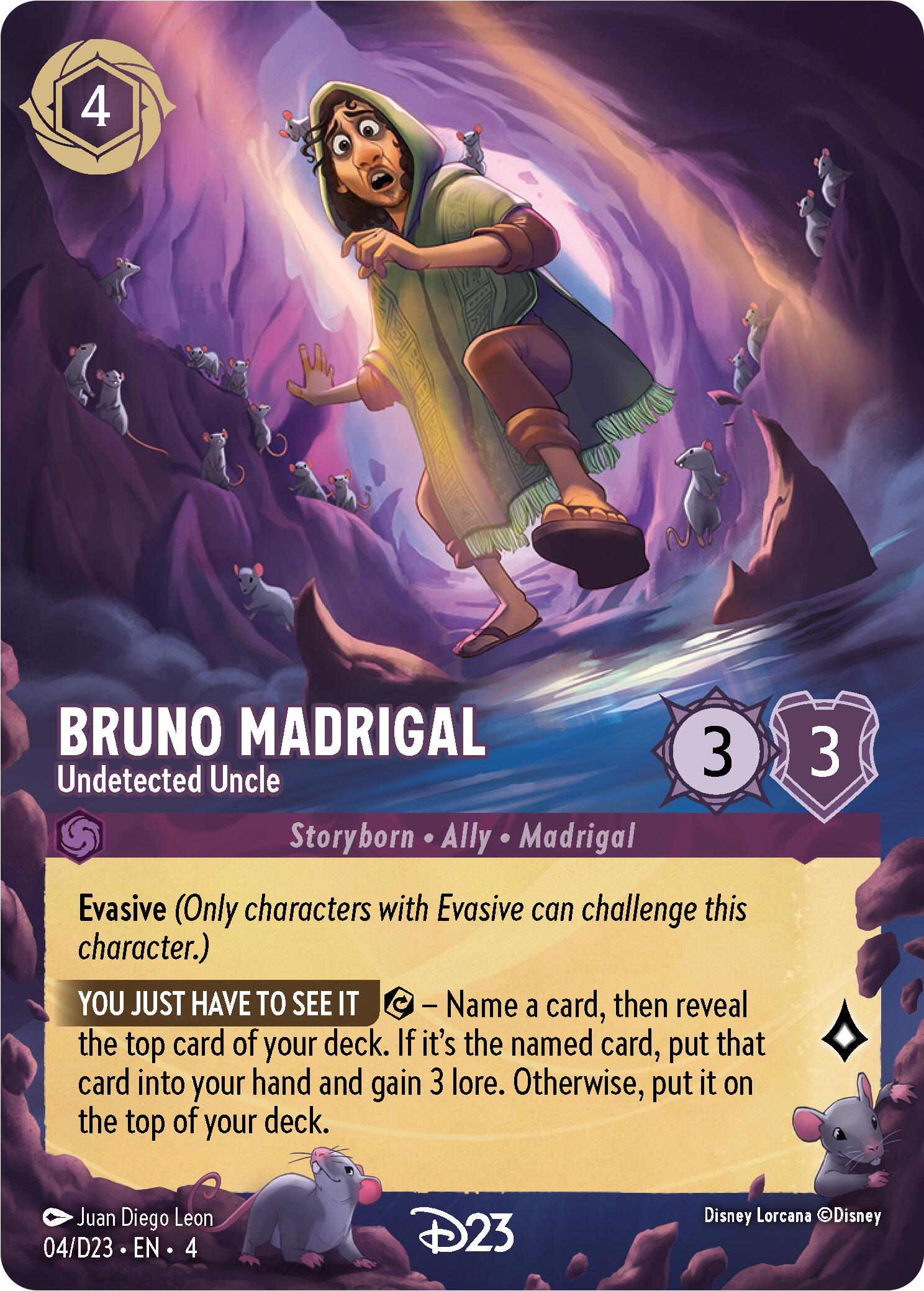 Bruno Madrigal - Undetected Uncle (4) [D23 Promos] | I Want That Stuff Brandon