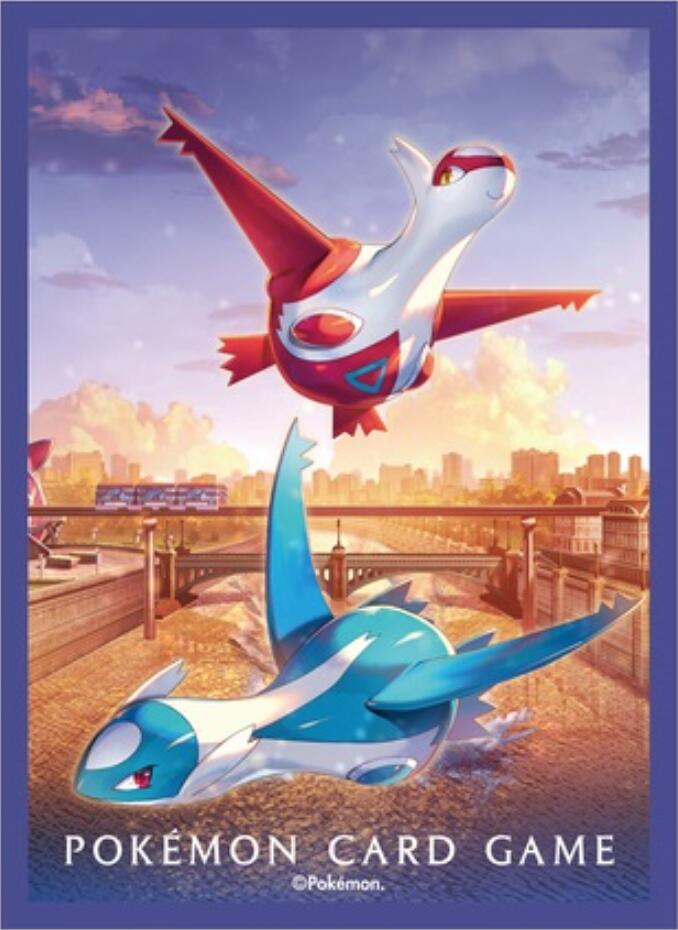 Card Sleeves - Latias & Latios Assist (64-Pack) (Pokemon Center Japan Exclusive) | I Want That Stuff Brandon
