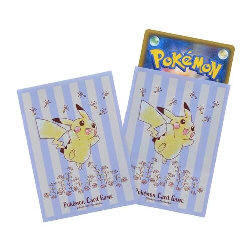 Card Sleeves - Pikachu Flowers in Full Bloom (64-Pack) (Pokemon Center Japan Exclusive) | I Want That Stuff Brandon