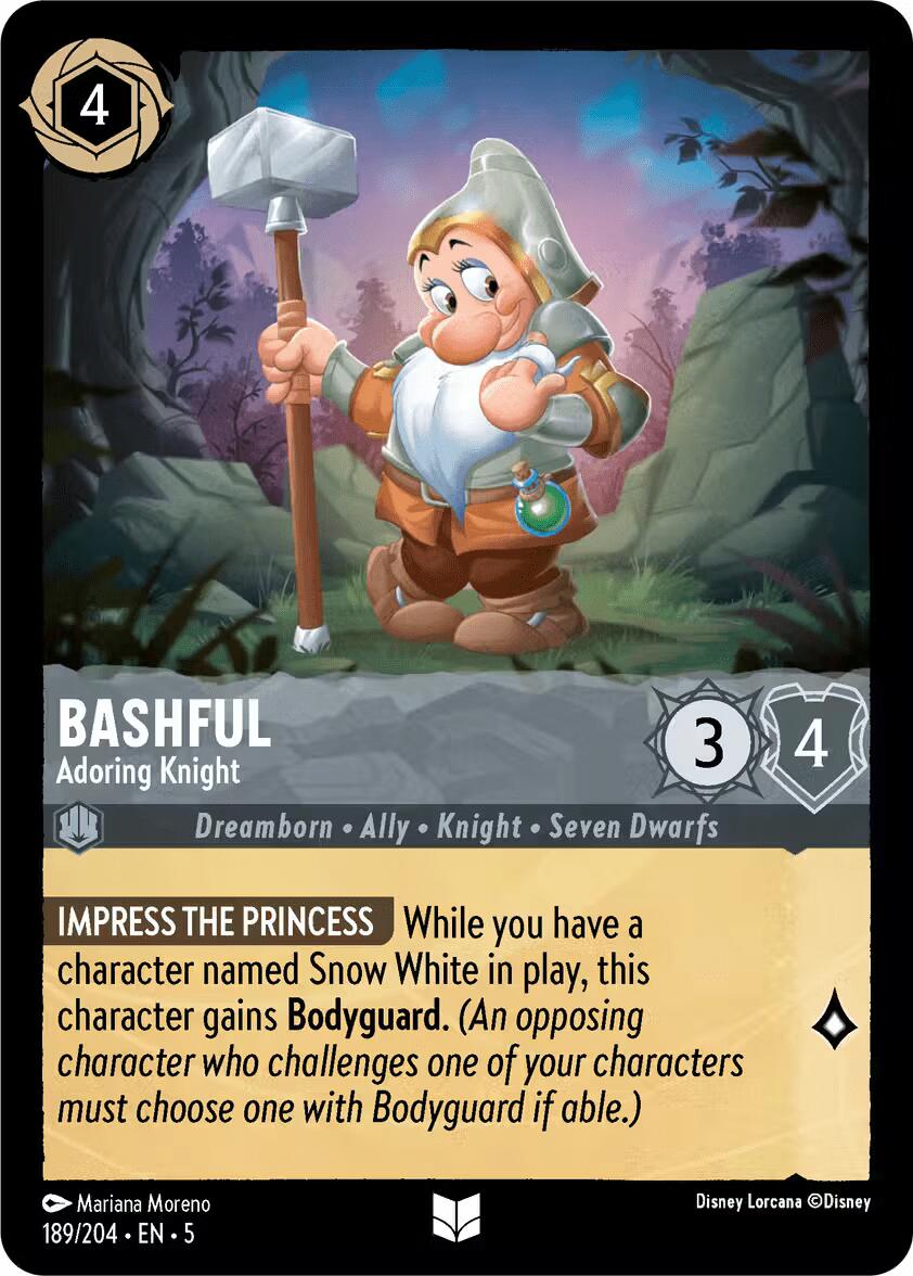Bashful - Adoring Knight (189/204) [Shimmering Skies] | I Want That Stuff Brandon