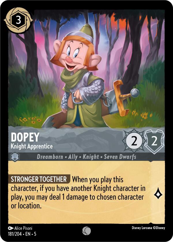 Dopey - Knight Apprentice (181/204) [Shimmering Skies] | I Want That Stuff Brandon
