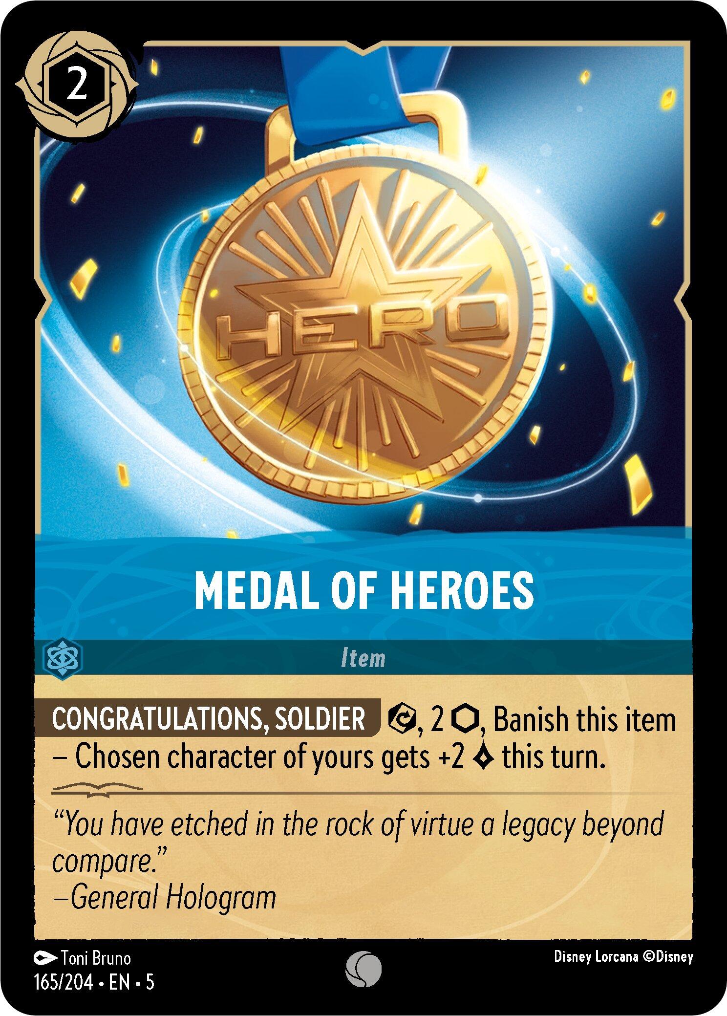 Medal of Heroes (165/204) [Shimmering Skies] | I Want That Stuff Brandon