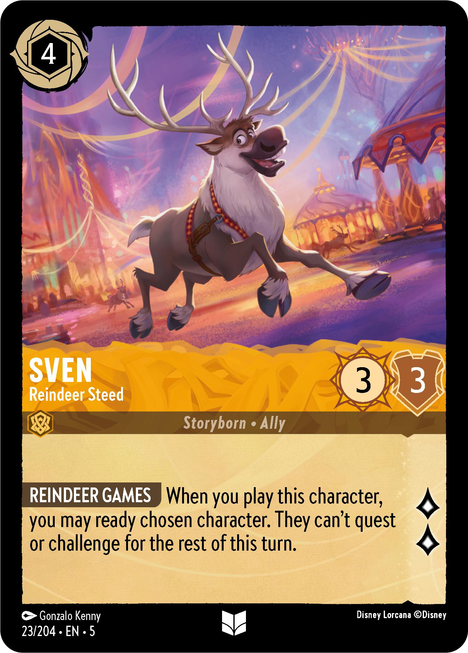 Sven - Reindeer Steed (23/204) [Shimmering Skies] | I Want That Stuff Brandon