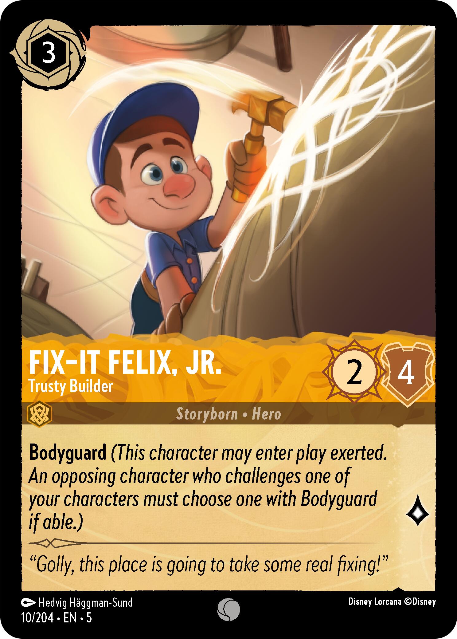 Fix-It Felix, Jr. - Trusty Builder (10/204) [Shimmering Skies] | I Want That Stuff Brandon