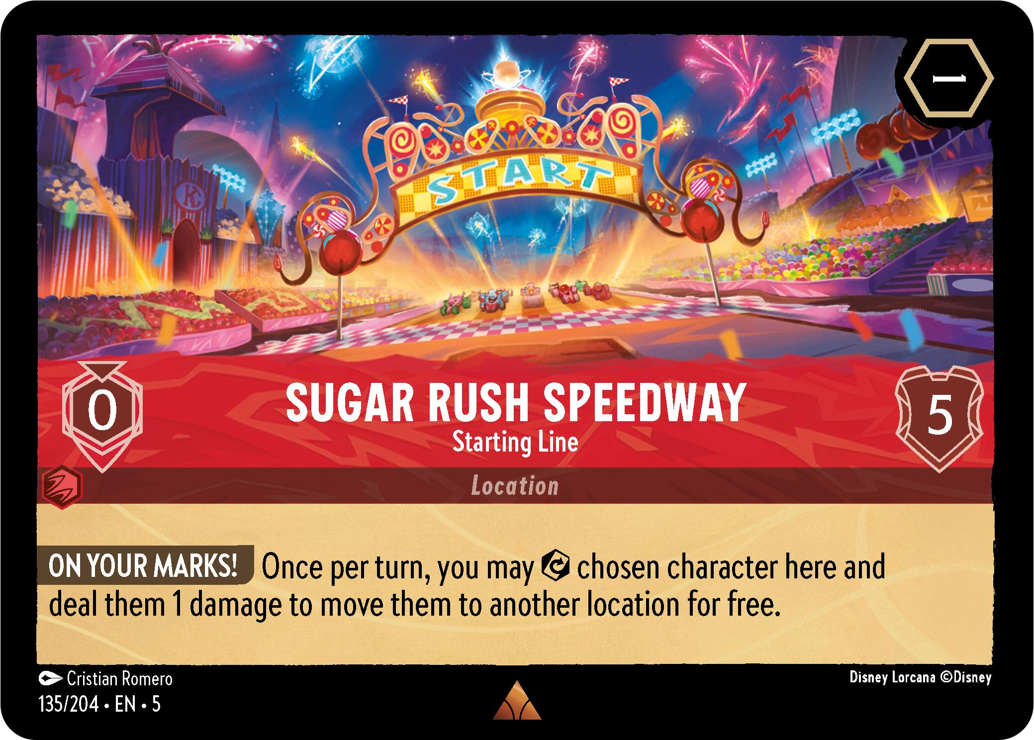 Sugar Rush Speedway - Starting Line (135/204) [Shimmering Skies] | I Want That Stuff Brandon