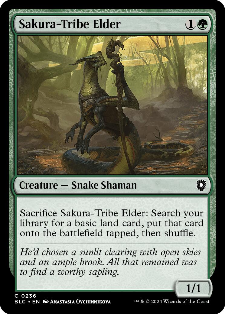 Sakura-Tribe Elder [Bloomburrow Commander] | I Want That Stuff Brandon