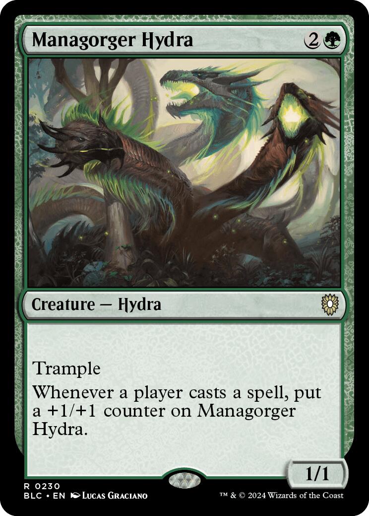 Managorger Hydra [Bloomburrow Commander] | I Want That Stuff Brandon