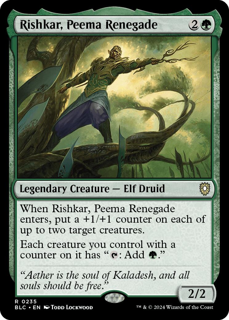 Rishkar, Peema Renegade [Bloomburrow Commander] | I Want That Stuff Brandon