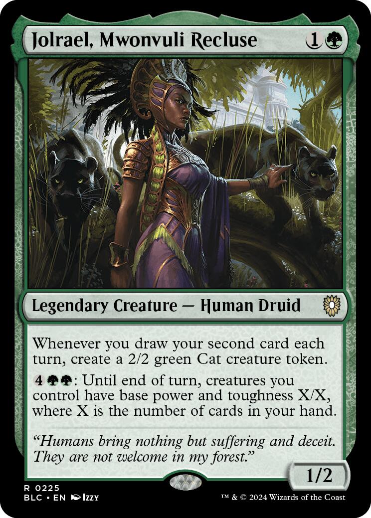 Jolrael, Mwonvuli Recluse [Bloomburrow Commander] | I Want That Stuff Brandon