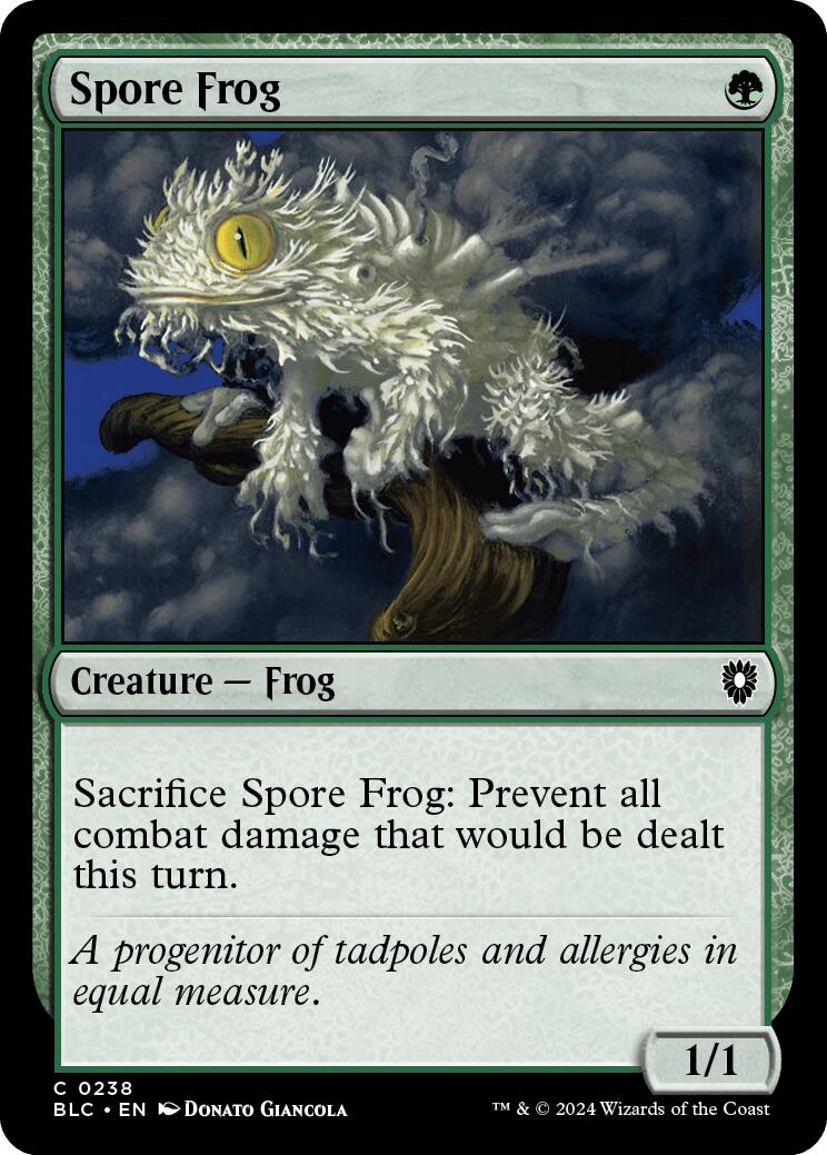 Spore Frog [Bloomburrow Commander] | I Want That Stuff Brandon