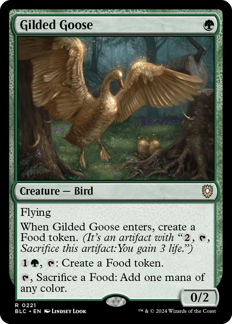 Gilded Goose [Bloomburrow Commander] | I Want That Stuff Brandon
