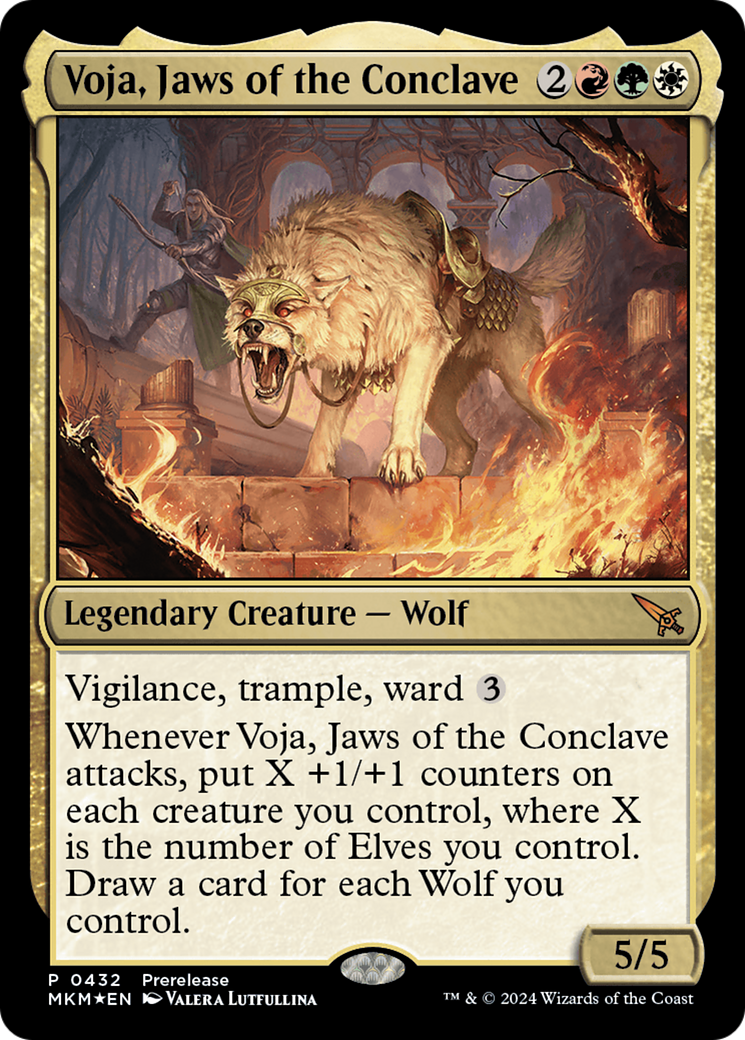 Voja, Jaws of the Conclave [Murders at Karlov Manor Prerelease Promos] | I Want That Stuff Brandon