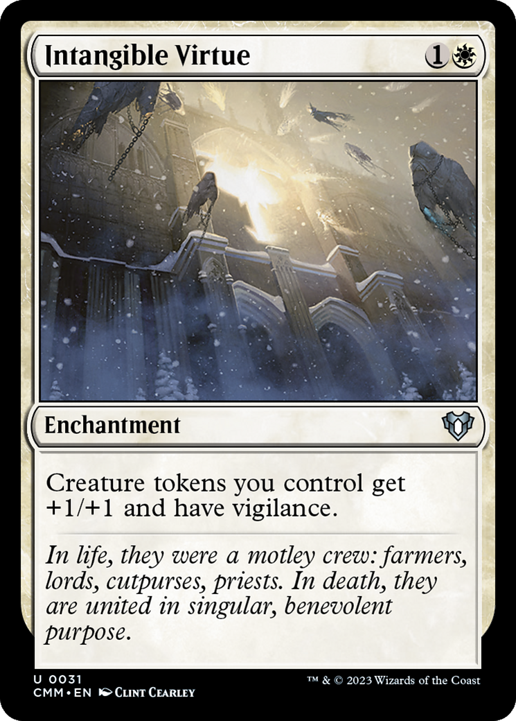 Intangible Virtue [Commander Masters] | I Want That Stuff Brandon
