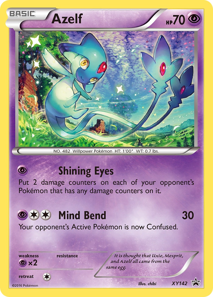 Azelf (XY142) [XY: Black Star Promos] | I Want That Stuff Brandon